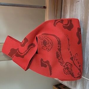 Fabric Dragon bag and Charm